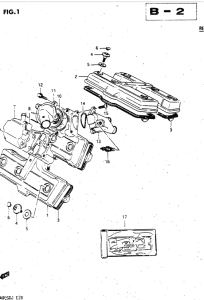 GV1400 Крышка головки цилиндров