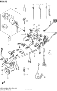 VZR1800BZ Wiring Harness (Vzr1800Bzl4 E33)