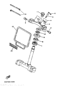 TY250Z Управление