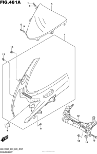 GSX-R750 Cowling Body