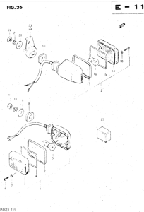 GS500 Поворотники