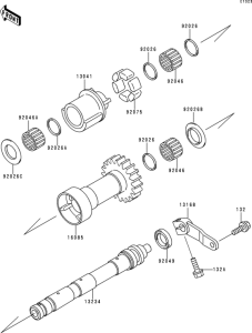ZR1100 Валансирный вал