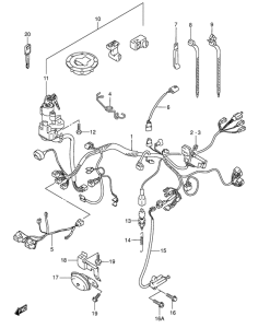 GSX600 Жгут проводов