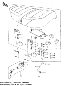 KZ650 Пружина