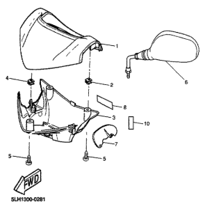 EW50 Обтекатель 1