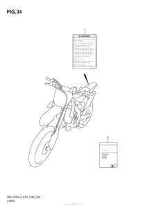 RM-Z250 Передние тормоза