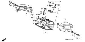 VT125 Крышка головки цилиндров