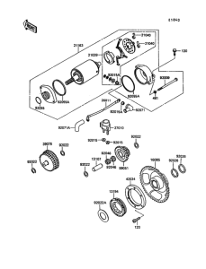 KL650 Стартер