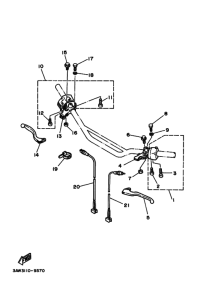 TW200E Interruptor  manillar&palanc