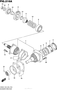 VZ800 Secondary Drive Gear