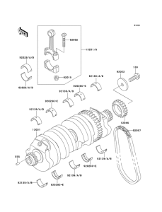 ZG1000 Вал коленчатый