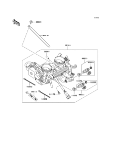 ER650 Accelerator assy