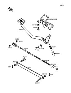 EL250 Педаль тормоза