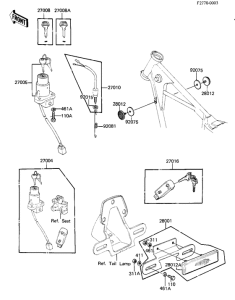 KZ1000 Замок зажикания
