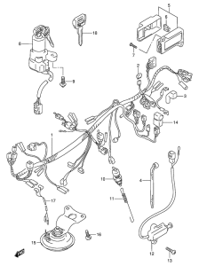 GSX600 Жгут проводов
