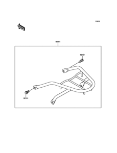 BJ250LFFA アクセサリ(リヤ キャリヤ)