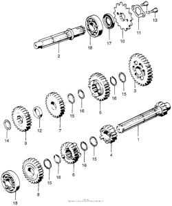 XL70 Трансмиссия