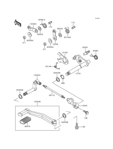 ZG1200 Механизм переключения передач