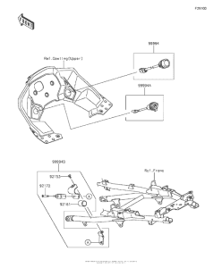KLZ1000 Accessory(Helmet Lock Etc.)