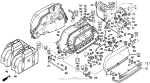 GL1500I Боковые кофры