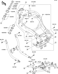 ZX1200 Рама