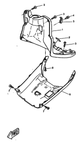 CW50RS Щиток облицовочный
