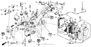 GL1500 Wire harness except i