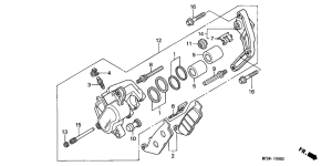  Передний суппорт