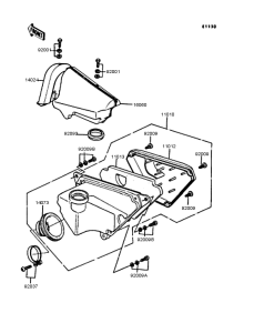 AR80-II Воздушный фильтр