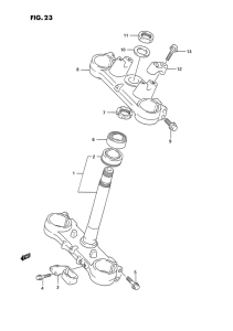 RM125 Траверса нижняя