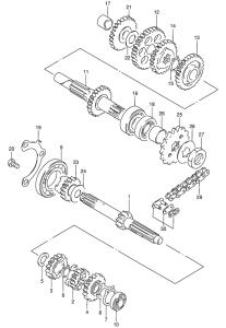 BX120 Трансмиссия