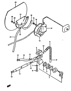 XN85 Топливный кран