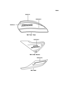 ZR1100 Наклейки