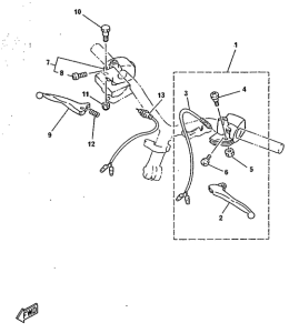 CY50R Grupo conmutadores con manetas
