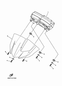 YS125-5C Приборы