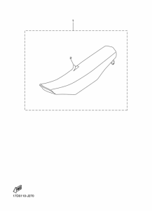 YZ250F Сиденье