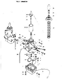 GT200 Carburetor assy
