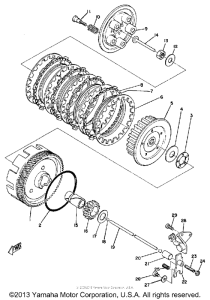 YAS1C Сцепление