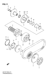 UG110 Трансмиссия