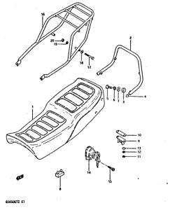 GS650 Пружина