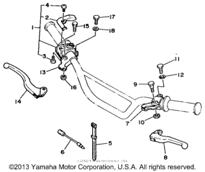 RT100F Handle switch - lever