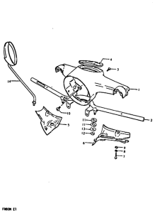 FR80 Фара головного света