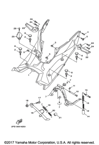 XC155 Подножки
