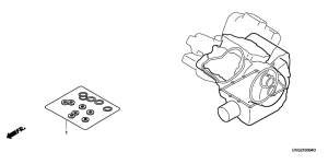 VTX1300S Комплект прокладок