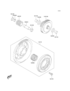  Муфта стартера