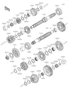 ZR1000 トランスミッション