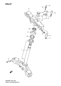GSF650 Траверса нижняя