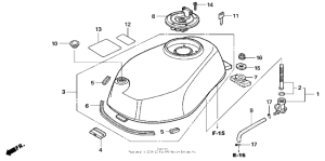 NSF100 Топливный бак