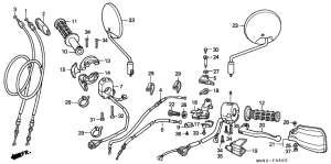 NX650 Switch / cable