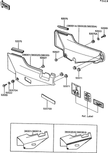 ZG1000 Боковые обтекатели